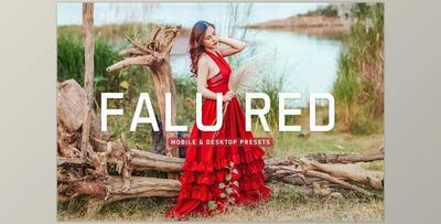 Falu Red Pro Lightroom Presets CreativeMarket - 6923950