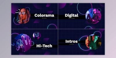 Colorama - Glitch Opener // Premiere Pro (Videohive 33681800)