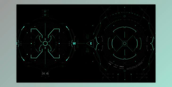 HUD UI Game Target 1 (Videohive 54908460) - AE Project
