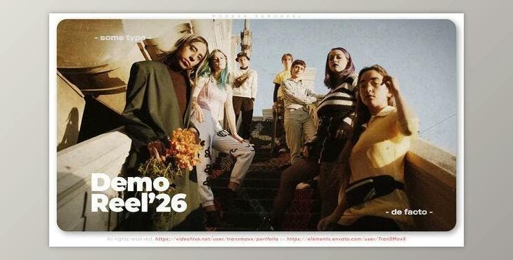 Modern Demoreel (Videohive 54054730) - AE Project
