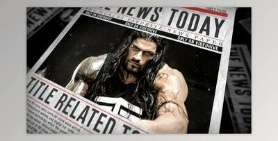 Newspaper Slideshow (Videohive 19255283) - AE Project