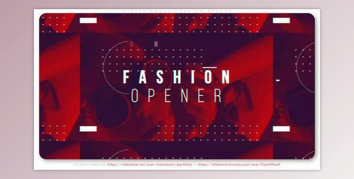 Simple Smart Fashion Opener (Videohive 34753146) - AE Project