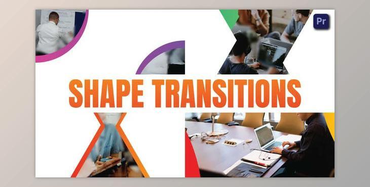 Shape Transitions Premiere Pro (VideoHive 37633702)