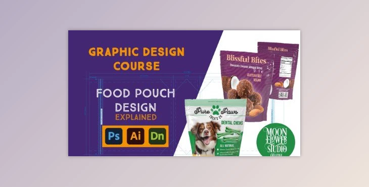 FOOD POUCH DESIGN Essentials or Print – GRAPHIC DESIGN COURSE