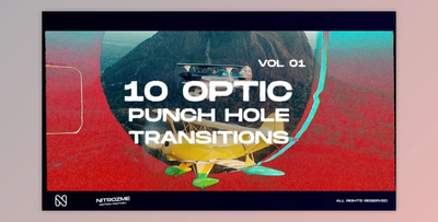 Punch Hole Optic Transitions Vol. 01 (Videohive 44940772) - AE Project
