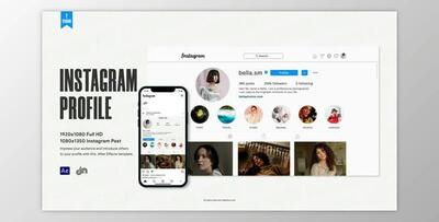 Instagram Profile (Videohive 32471018) - AE Project