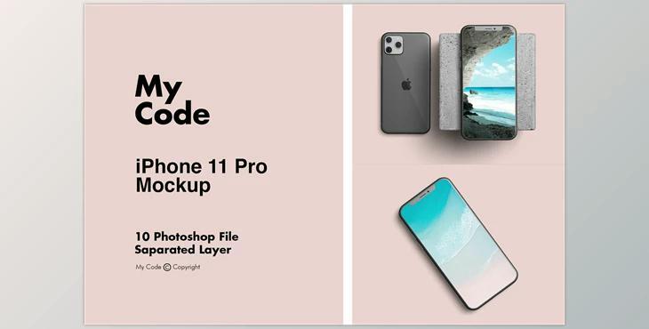 iPhone 11 Pro Mockup CreativeMarket-4529534