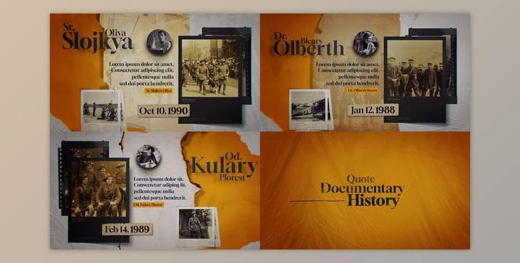 Quote Documentary (Videohive 47935099) - AE Project