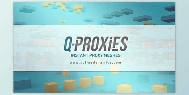 Splinedynamics – Q-Proxies v1.20 for 3ds max