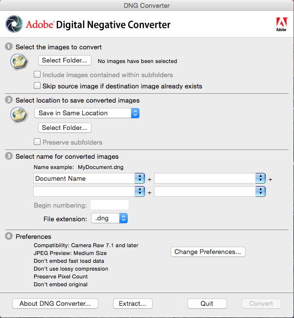 Adobe DNG Converter 17.3.1 Windows/macOS