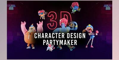 Motion Design School – 3D Character Design Partymaker