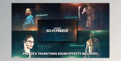 Sci-fi Freeze Movie Opener (Videohive 23861929) - AE Project