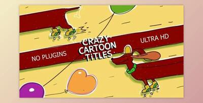 Crazy Cartoon Titles (Videohive 31090341) - AE Project