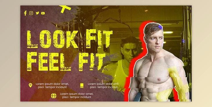 Fitness Slideshow (Videohive 37909821) - AE Project