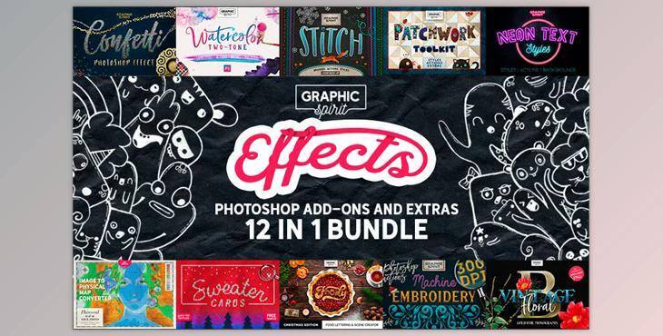 InkyDeals 12-in-1 Photoshop Addons Bundle