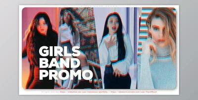 Girls Band Promo (Videohive 34285792) - AE Project