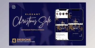 Merry Christmas Instagram Sale V73 (Videohive 34456575) - AE Project