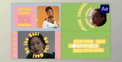 Abstract Vintage Slideshow for After Effects (Videohive 45936427) - AE Project