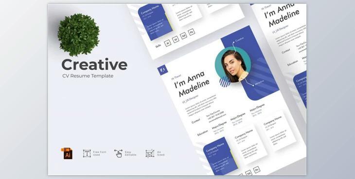 Creative CV Resume Template