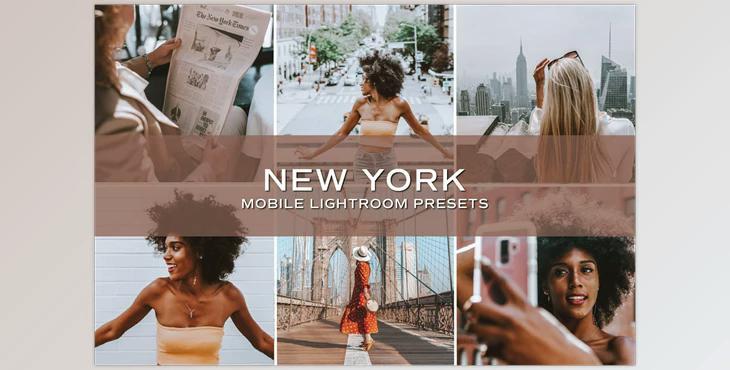 5 New York City Lightroom Presets CreativeMarket-5699090 (DNG, XMP) - Mobile And Desktop