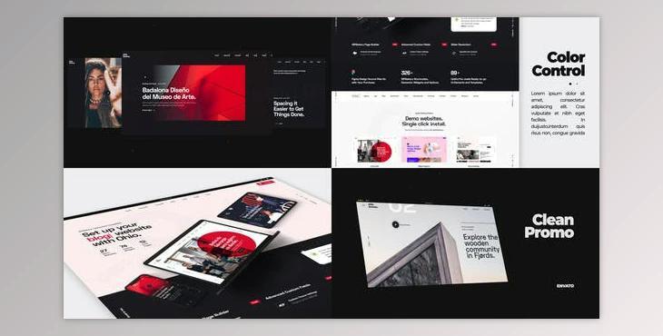 Minimalistic Website Promo (Videohive 29234487) - AE Project