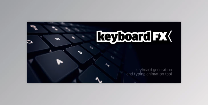 Aescripts KeyboardFX v1.5