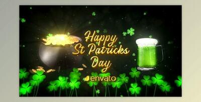 St. Patrick’s Day Wishes (Videohive 30928037) - AE Project
