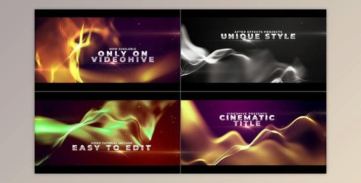 Abstract Particle / Form Cinematic Trailer-V-2 (Videohive 29100896)