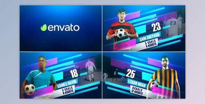Soccer Player Introducing (Videohive 30472667) - AE Project
