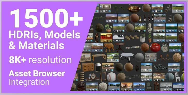 Blender Market – Poly Haven Asset Browser v1.1.10