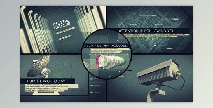 Digital Opener Promo (Videohive 23711089) - AE Project