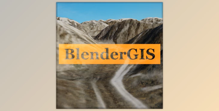 Blender – BlenderGIS v2.2.10