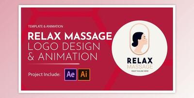 Relax Massage Logo Design and Animation (Videohive 28651282)