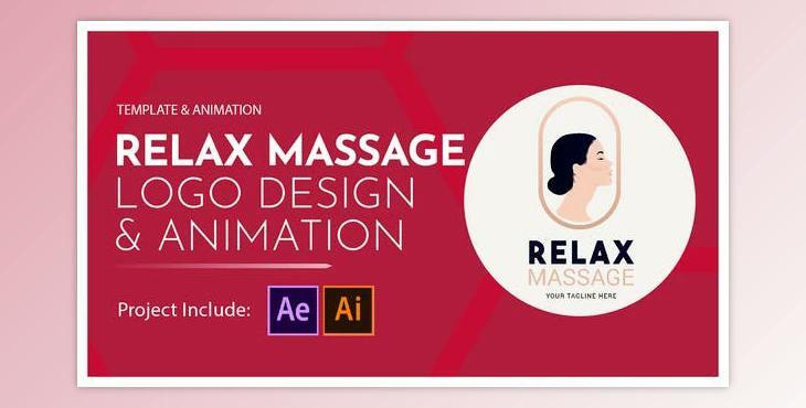 Relax Massage Logo Design and Animation (Videohive 28651282)