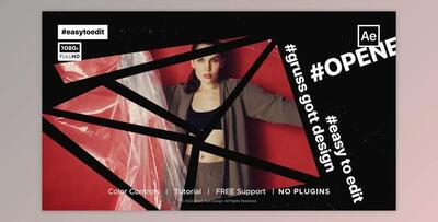 Abstract Opener (Videohive 35649916) - AE Project