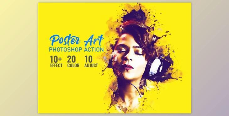 Poster Art Photoshop Action By MRI STUDIO (Atn, Abr)