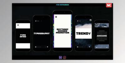 Instagram Reels Typography Promo (Videohive 47223841) - AE Project