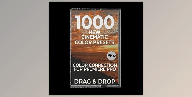 AKVStudios - 1000+ Cinematic Color Presets