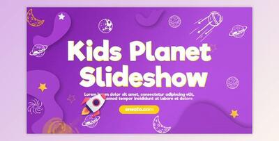 Kids Planet Slideshow (Videohive 34425930) - AE Project