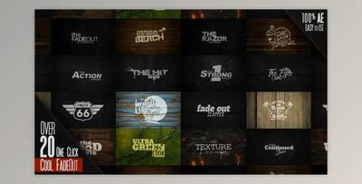 Cool Fade Out KIT (Videohive 34326922) - AE Project
