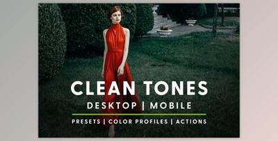 Clean Tones – Actions & Presets By Hydrozi Presets