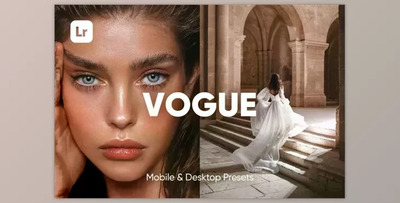 5 VOGUE LIGHTROOM PRESETS 6451834 (Mob, Desk)
