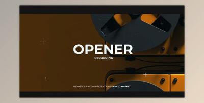 Recording Opener (Videohive 51203032) - AE Project