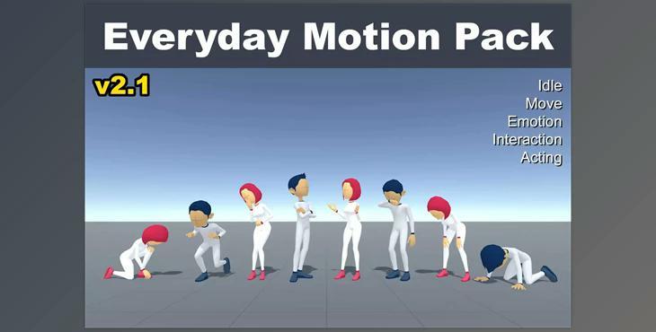 Unity Asset - Everyday Motion Pack v2.1