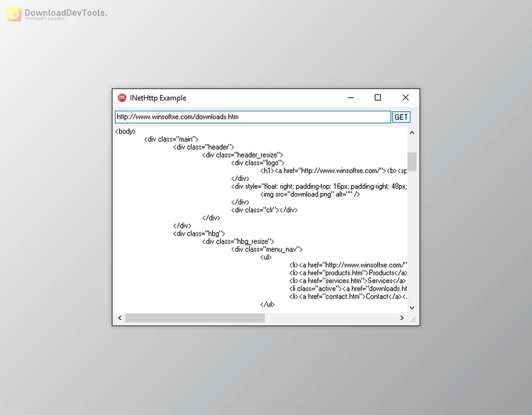 Winsoft WinInet Component Suite v4.4 for CB & D5-D12 Athens Full Source