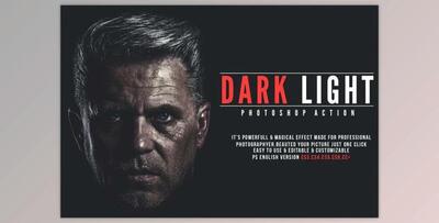 Dark Light Photoshop Action By Creative Creator (ATN)