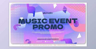 Neon Music Event Promo (Videohive 40574975) - AE Project