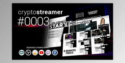 CryptoStreamer #0003 (Videohive 31450569) - AE Project