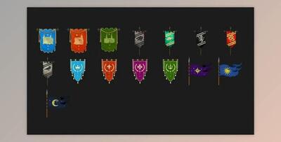 Achievements Package – Flags (Videohive 40345786) - AE Project