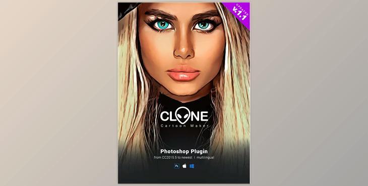 Cartoon Maker – Clone – Photoshop Plugin GraphicRiver-28654885